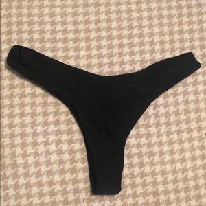 Black high waisted bikini bottoms!